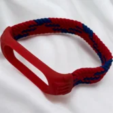 Ремешок Xiaomi Mi Band 3/4/5/6 canvas red and blue  #2