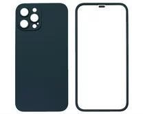 Защита 360 iPhone 12 Pro Max синяя
