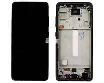 Дисплей Samsung A525F A52/A526B A52 5G в сборе черный (Оригинал 100%/CG)