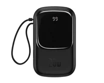 Внешний АКБ 20000 mAh Baseus Q pow Digital Display 3A черный