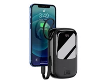 Внешний АКБ 20000 mAh Baseus Q pow Digital Display 3A черный
