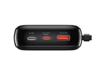 Внешний АКБ 20000 mAh Baseus Q pow Digital Display 3A черный