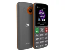 Телефон Digma Linx S240, серый/оранжевый