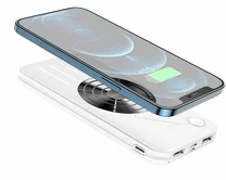 Внешний АКБ 10000 mAh Borofone BJ7 + Wireless charger белый