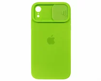 Чехол iPhone XR Protect Cam (зеленый)