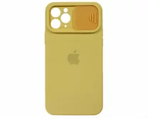 Чехол iPhone 11 Pro Protect Cam (желтый)