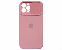 Чехол iPhone 12 Pro Max Protect Cam (розовый)