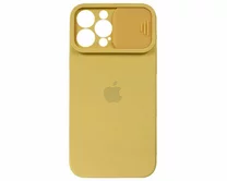 Чехол iPhone 13 Pro Max Protect Cam (желтый)