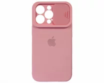 Чехол iPhone 13 Pro Protect Cam (розовый)