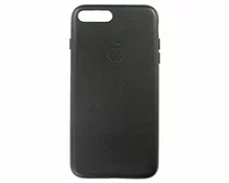 Чехол iPhone 7/8 Plus Leather hi-copy (черный)
