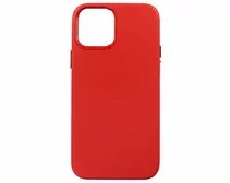 Чехол iPhone 12/12 Pro Leather hi-copy (красный)