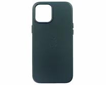 Чехол iPhone 12 Pro Max Leather hi-copy (синий)
