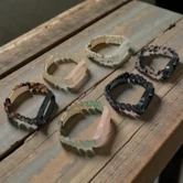 Ремешок Xiaomi Mi Band 5 oval resin band тюльпан #8