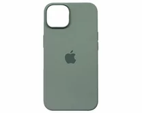 Чехол iPhone 14 Silicone Case MagSafe hi-copy (мятный)