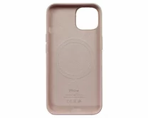 Чехол iPhone 14 Silicone Case MagSafe hi-copy (розовый)