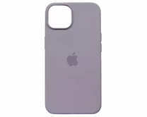 Чехол iPhone 14 Silicone Case MagSafe hi-copy (лиловый)
