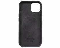 Чехол iPhone 14 Silicone Case MagSafe hi-copy (фиолетовый)