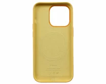 Чехол iPhone 14 Pro Silicone Case MagSafe hi-copy (желтый)