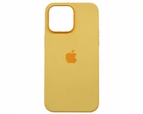 Чехол iPhone 14 Pro Max Silicone Case MagSafe hi-copy (желтый)