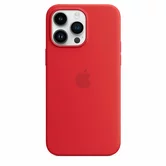 Чехол iPhone 14 Pro Max Silicone Case MagSafe hi-copy (красный)