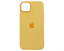 Чехол iPhone 14 Plus/15 Plus Silicone Case MagSafe hi-copy (желтый)