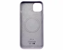 Чехол iPhone 14 Plus/15 Plus Silicone Case MagSafe hi-copy (лиловый)