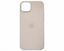 Чехол iPhone 14 Plus/15 Plus Silicone Case MagSafe hi-copy (розовый)