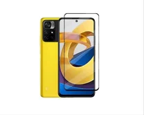 Защ. стекло Poco M5s/Redmi K70E/Note 10/Note 10S Full черное