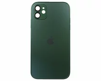 Чехол iPhone 11 Matte Glass (темно-зеленый)