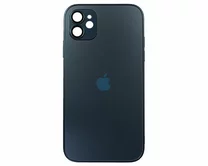 Чехол iPhone 11 Matte Glass (черный)