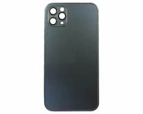 Чехол iPhone 11 Pro Max Matte Glass (черный)