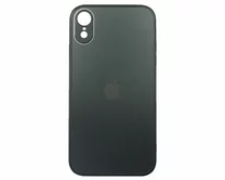Чехол iPhone XR Matte Glass (черный)