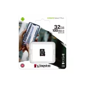 Карта памяти MicroSDHC Kingston Canvas Select Plus (32GB cl10 UHS-I)