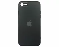 Чехол iPhone 7/8/SE 2020/SE 2022 Matte Glass (черный)