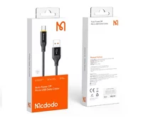 Кабель McDodo CA-3040 microUSB - USB черный, 1м