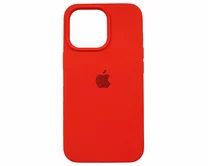 Чехол iPhone 13 Pro Silicone Case copy (#14 Red)
