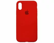 Чехол iPhone X/XS Silicone Case copy (#14 Red)