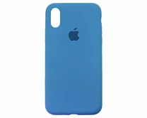 Чехол iPhone X/XS Silicone Case copy (#3 Royal Blue)