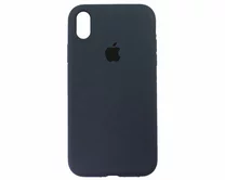 Чехол iPhone XR Silicone Case copy (#8 Midnight Blue)