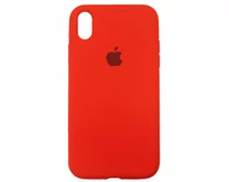 Чехол iPhone XR Silicone Case copy (#14 Red)