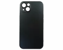 Чехол iPhone 13 Matte Glass (черный)