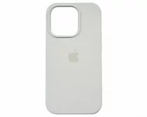 Чехол iPhone 14 Pro Silicone Case copy (#10 White)