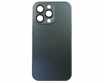 Чехол iPhone 13 Pro Matte Glass (черный)