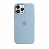 Чехол iPhone 13 Pro Max Silicone Case MagSafe hi-copy (голубой)