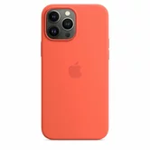Чехол iPhone 13 Pro Max Silicone Case MagSafe hi-copy (персиковый)