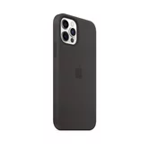 Чехол iPhone 12/12 Pro Silicone Case MagSafe hi-copy (черный)