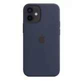 Чехол iPhone 12/12 Pro Silicone Case MagSafe hi-copy (темно-синий)