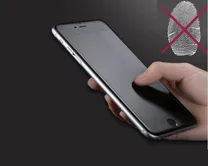 Защ. стекло iPhone 7/8 Full матовое черное