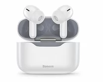 Bluetooth стереогарнитура Baseus SIMU ANC S1 белая