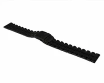 Ремешок Samsung/Huawei/Amazfit GTR 22mm New 7-bead металл черный 